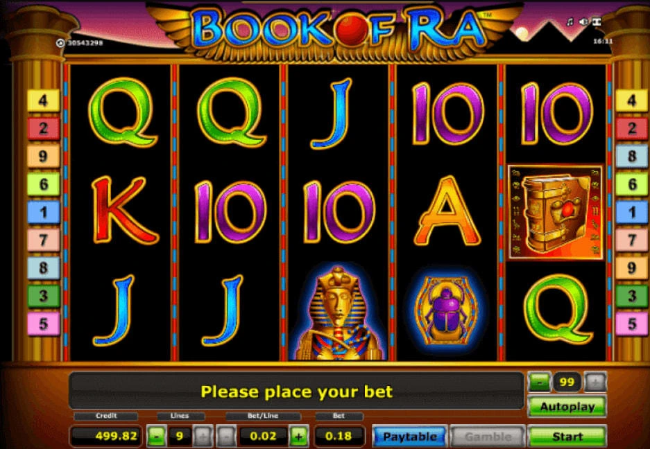 book of ra slot png
